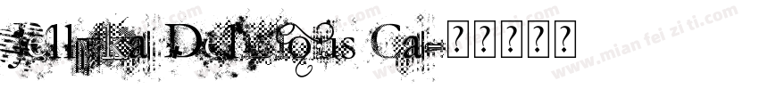 Jellyka Delicious Ca字体转换